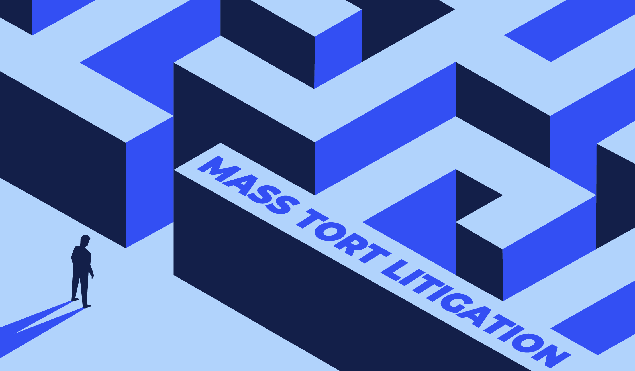 Graphic with the text reading Mass Tort Litigation